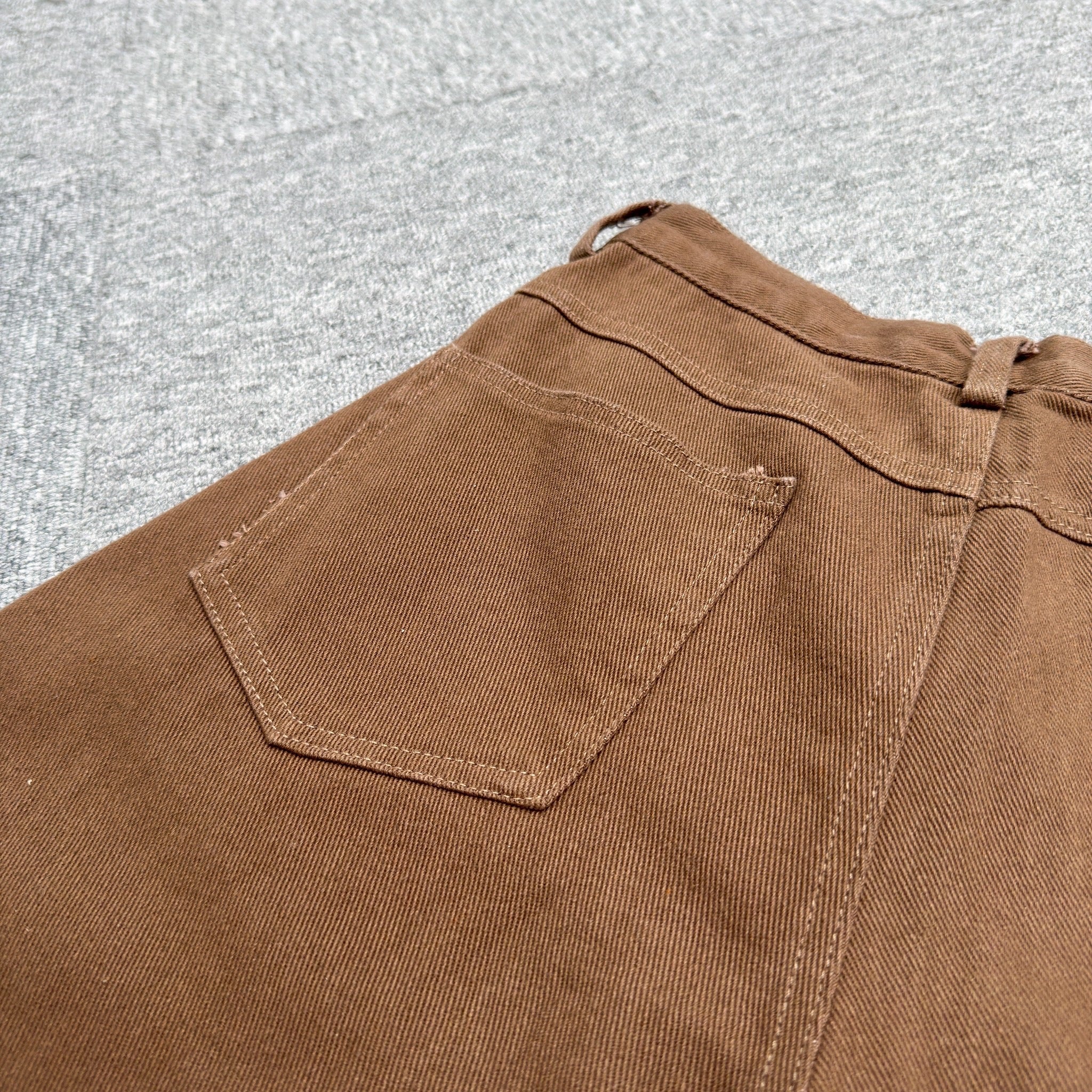 #C417 Cargo Curved Pants