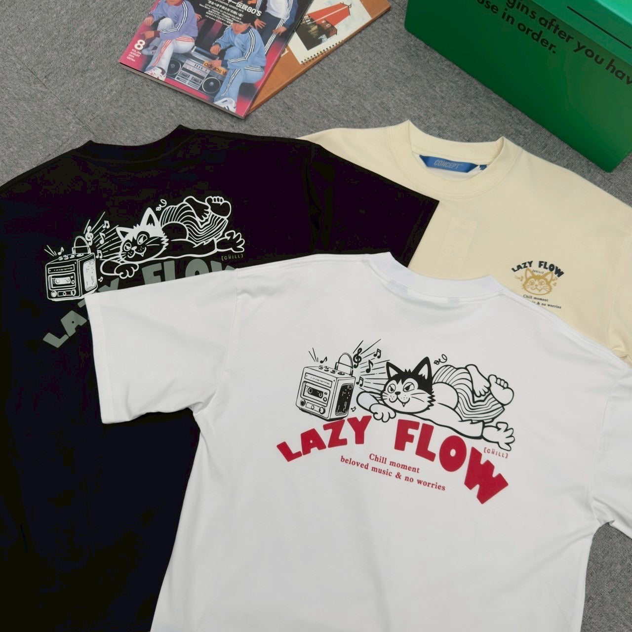 #C500 Lazy Flow T-shirt