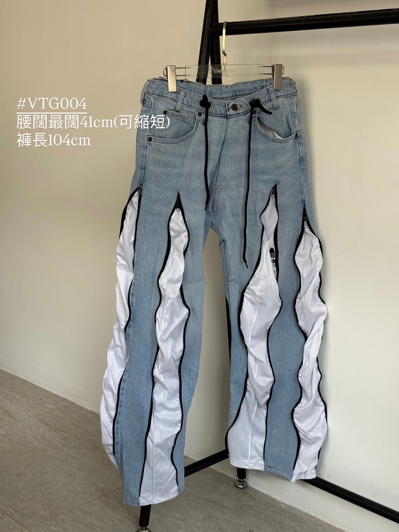 #IS60 复古拉链复刻牛仔布