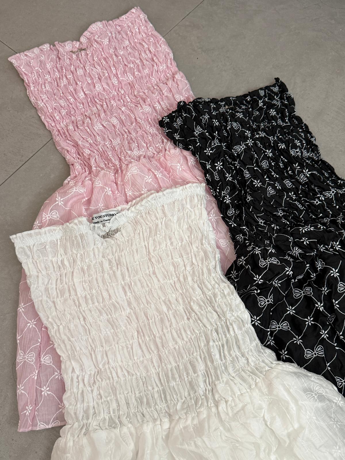 #THMG01 Ribbon Tube Dress