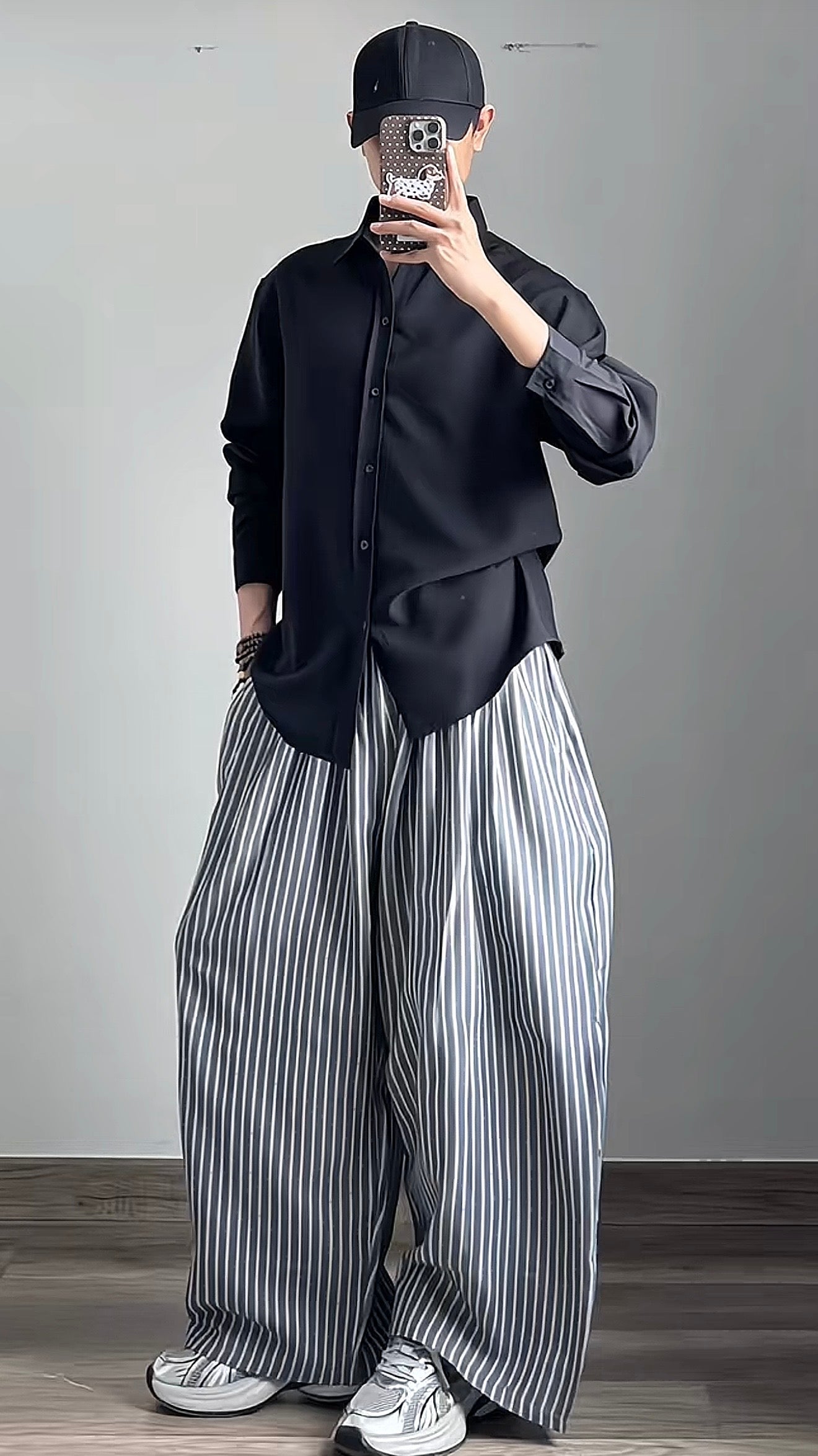 #VNAI01 BASIC COMFORTABLE WIDE PANTS
