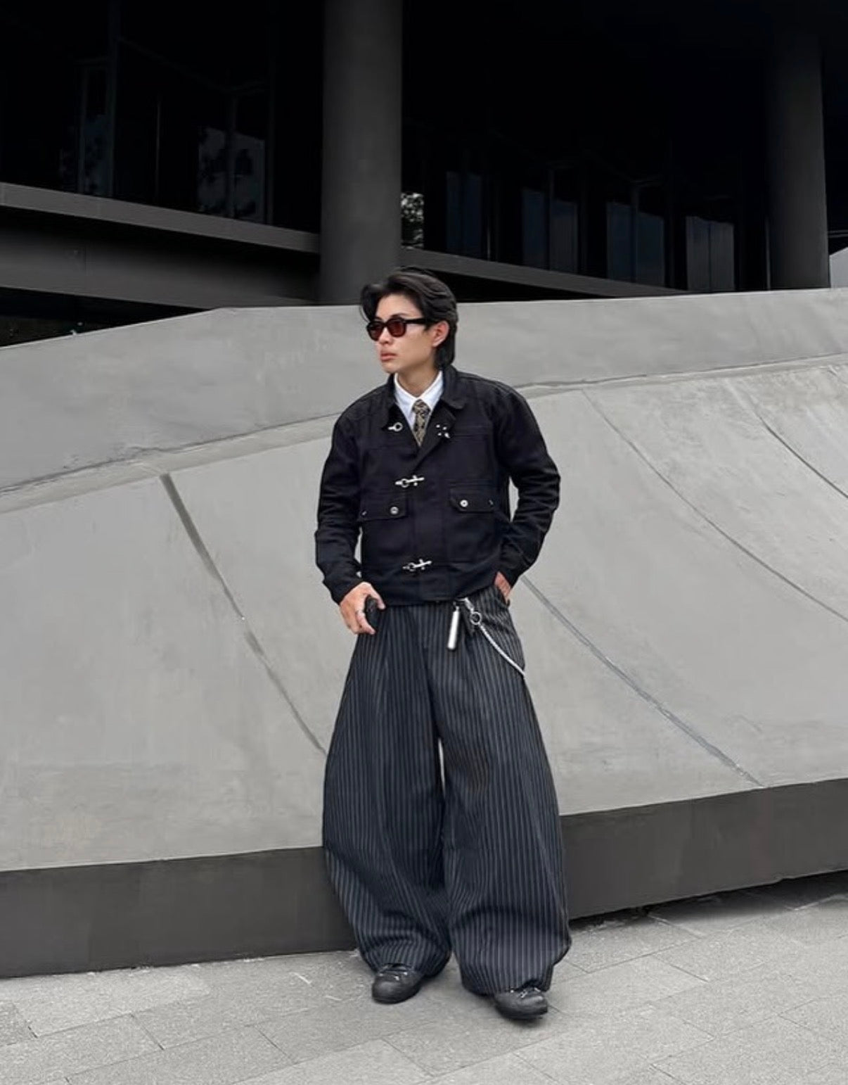 #VNPP01 Push Push Stripes Pants