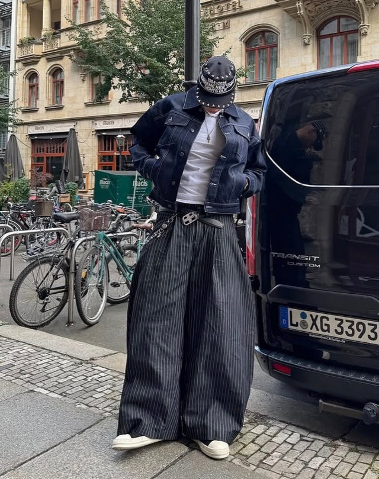 #VNPP01 Push Push Stripes Pants