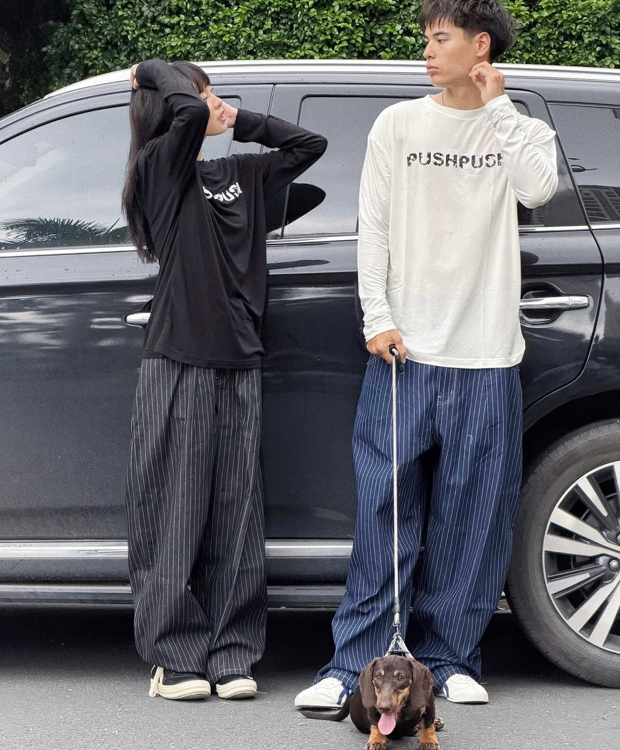 #VNPP01 Push Push Stripes Pants