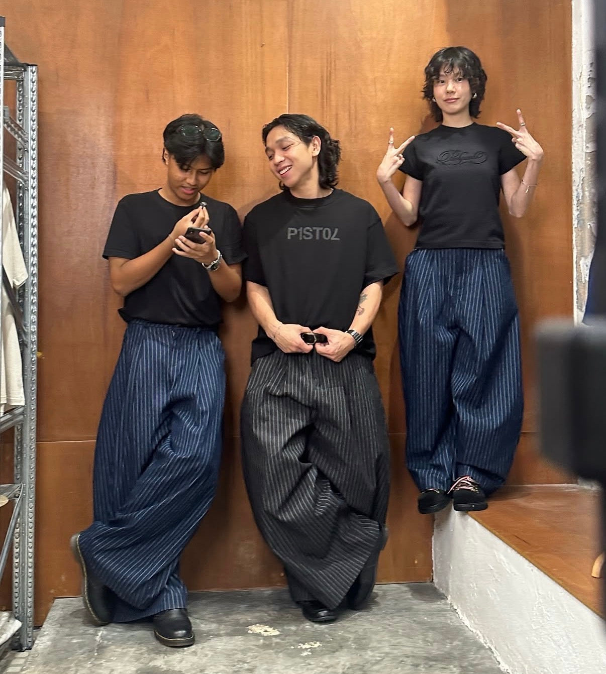 #VNPP01 Push Push Stripes Pants