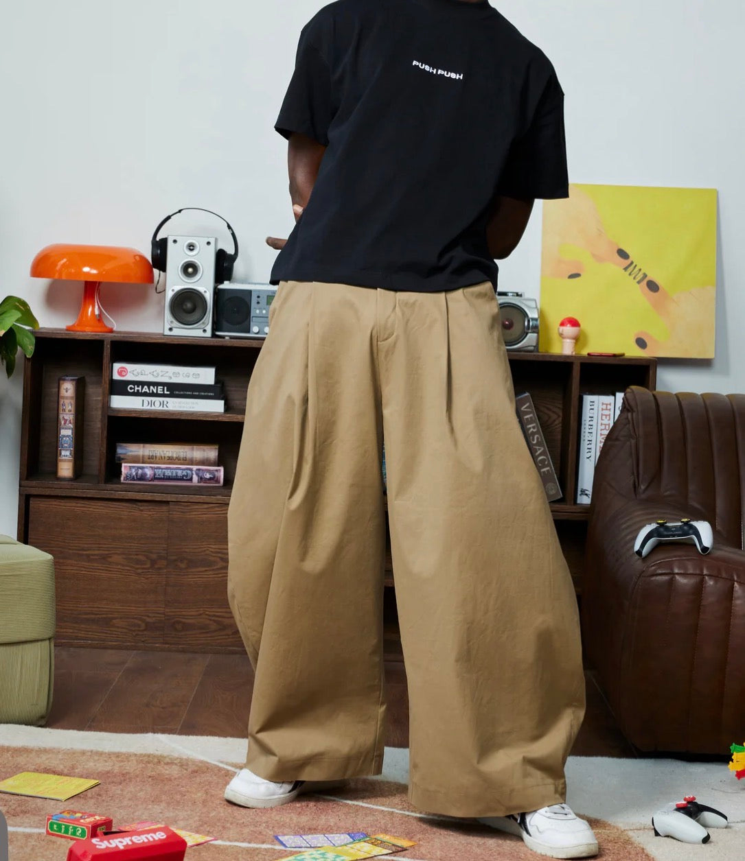 #VNPP02 Push Push KHAKI PANTS