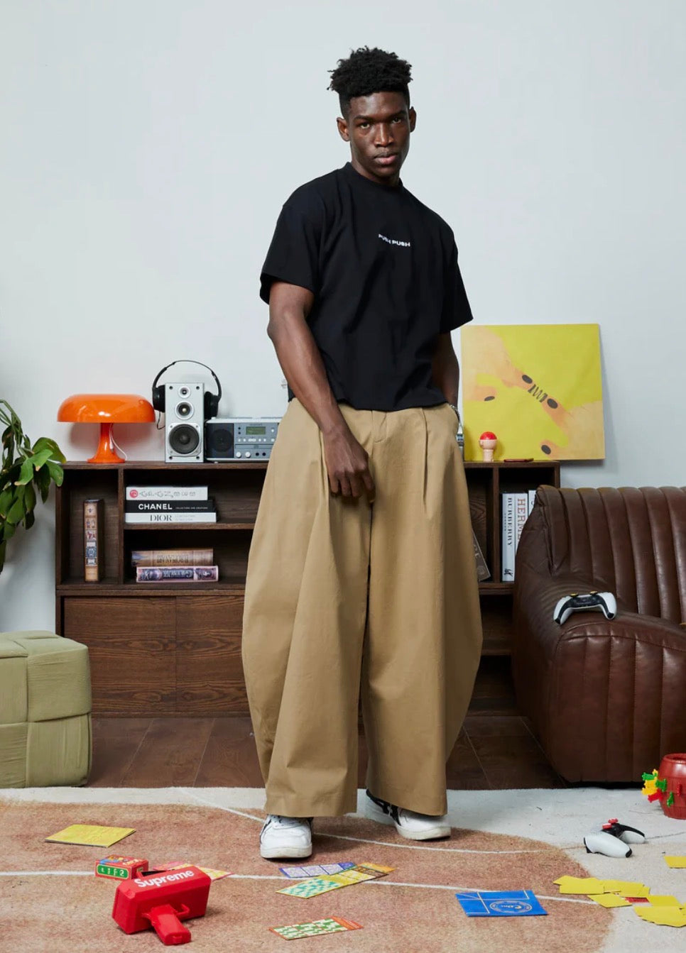 #VNPP02 Push Push KHAKI PANTS