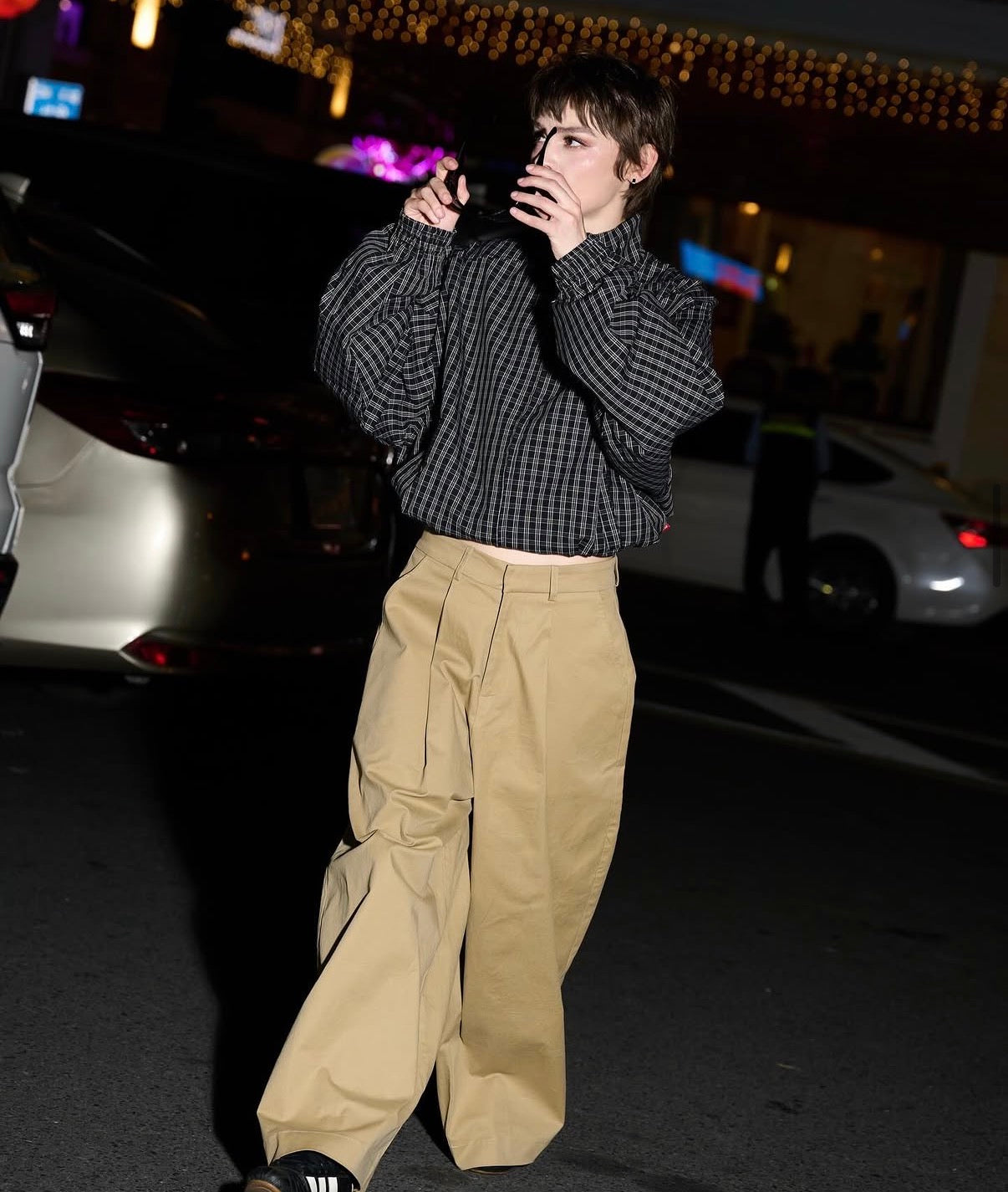 #VNPP02 Push Push KHAKI PANTS