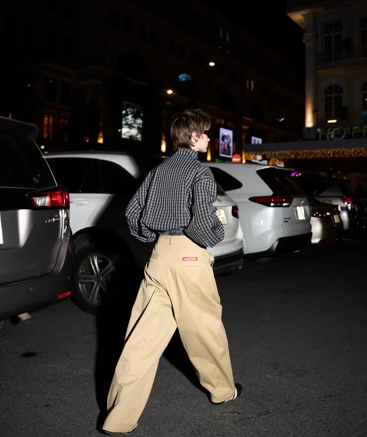 #VNPP02 Push Push KHAKI PANTS