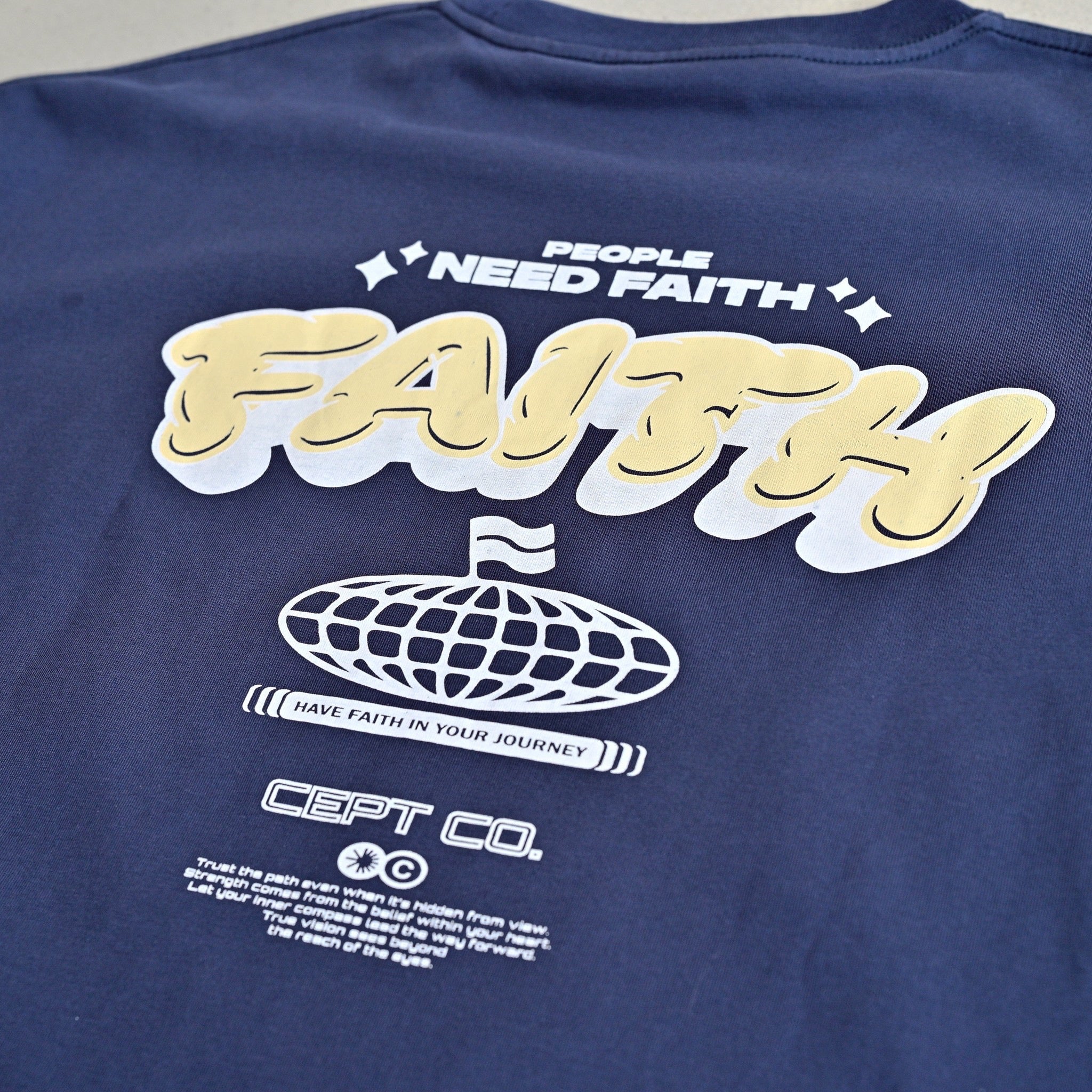 #C522 A Little Faith Tee