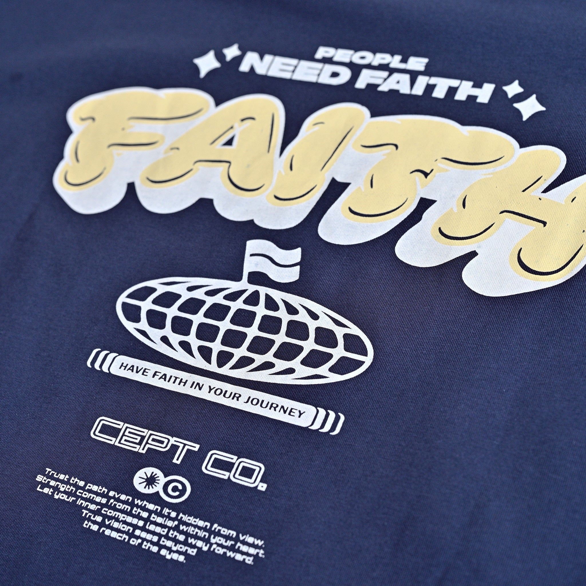 #C522 A Little Faith Tee