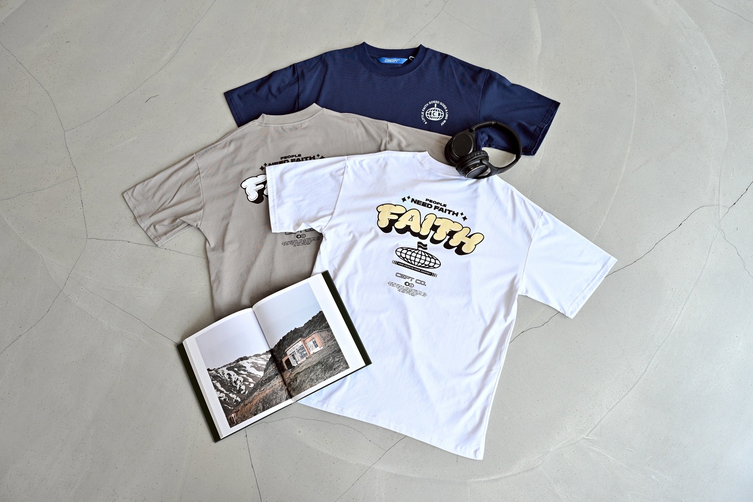 #C522 A Little Faith Tee