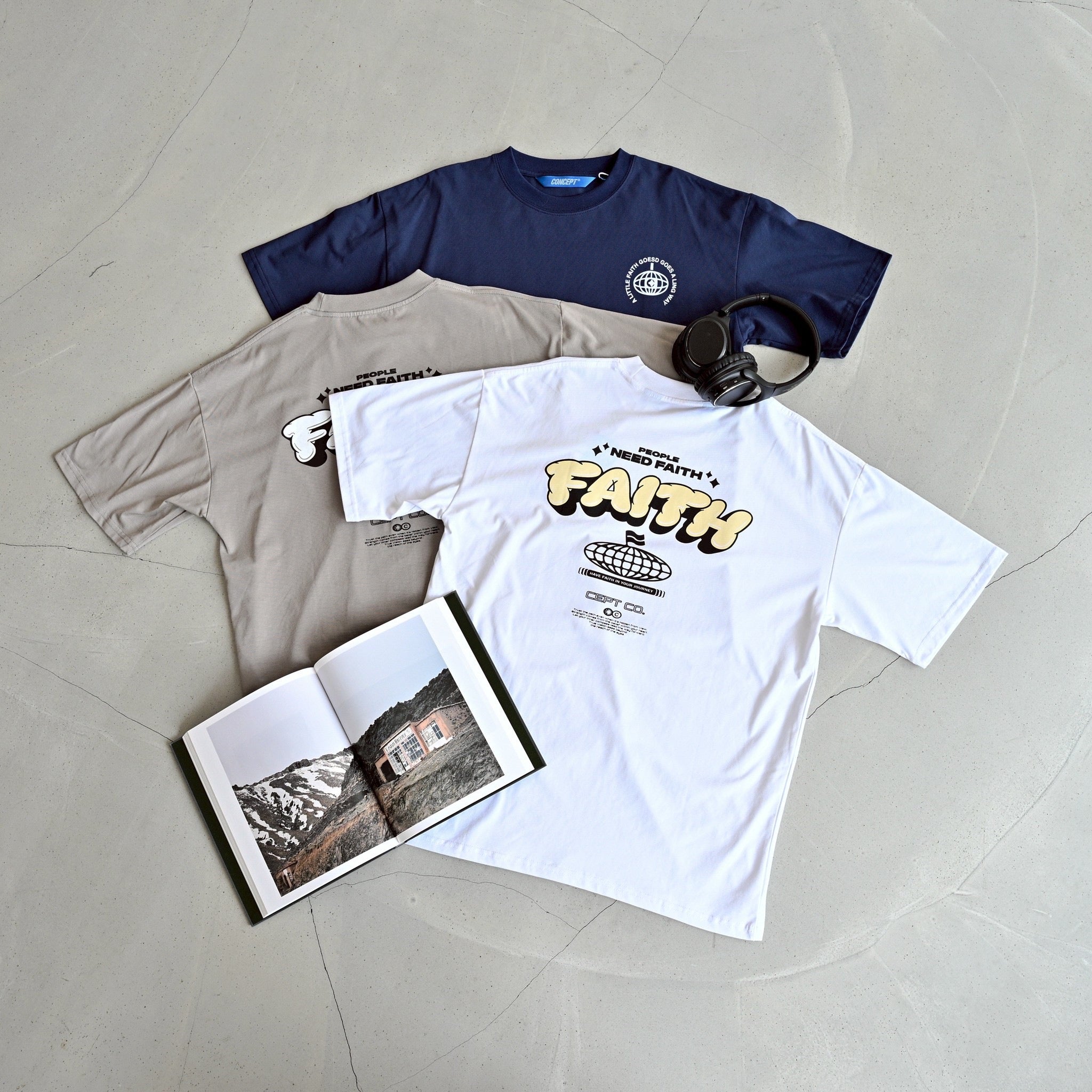 #C522 A Little Faith Tee