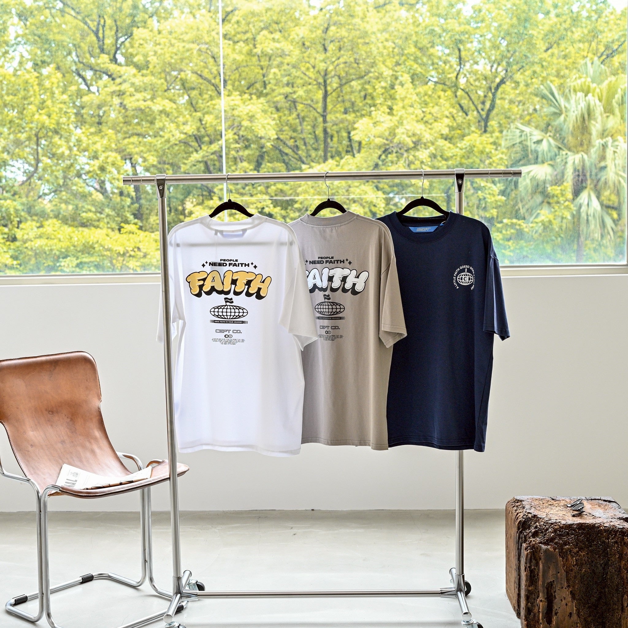 #C522 A Little Faith Tee