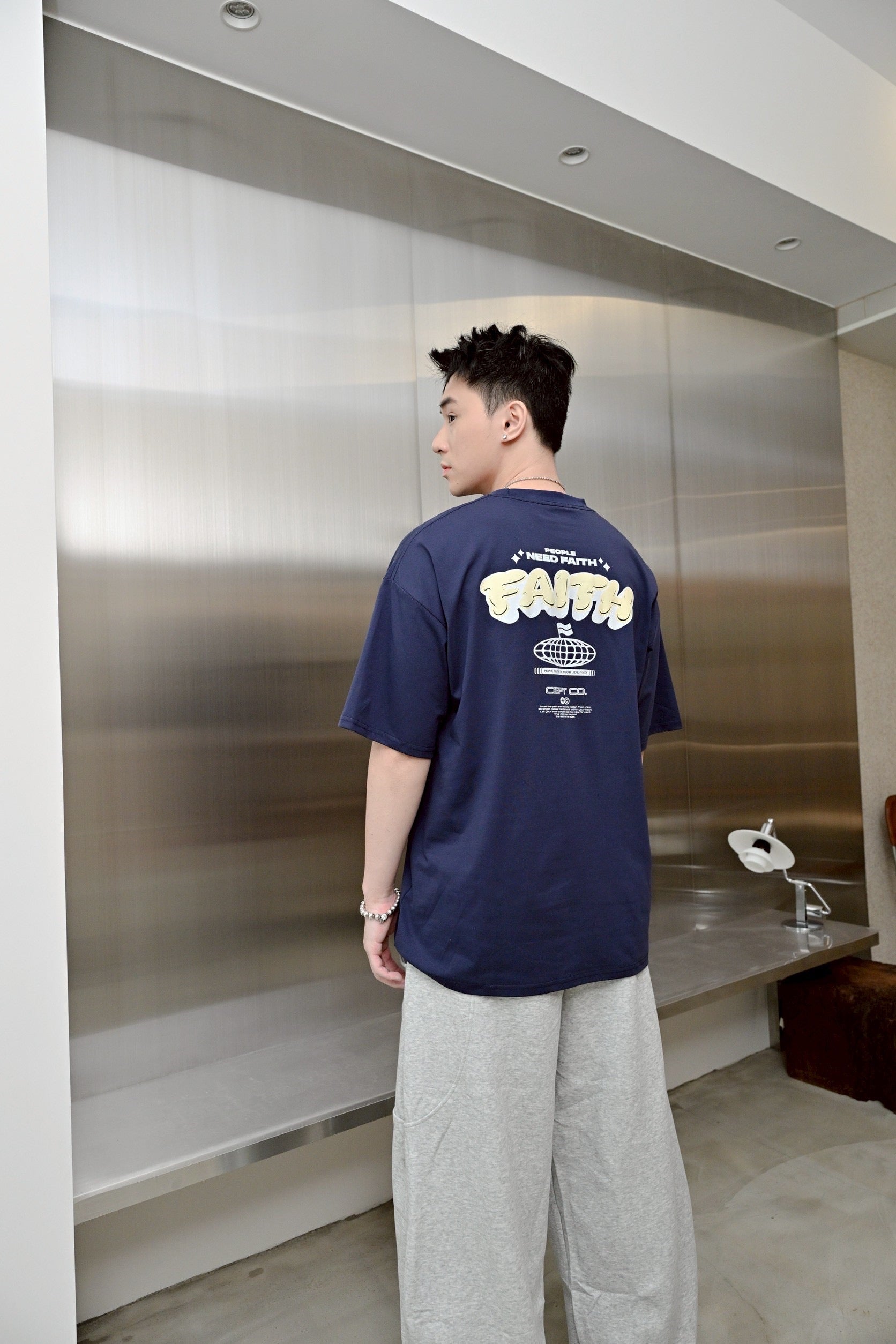 #C522 A Little Faith Tee