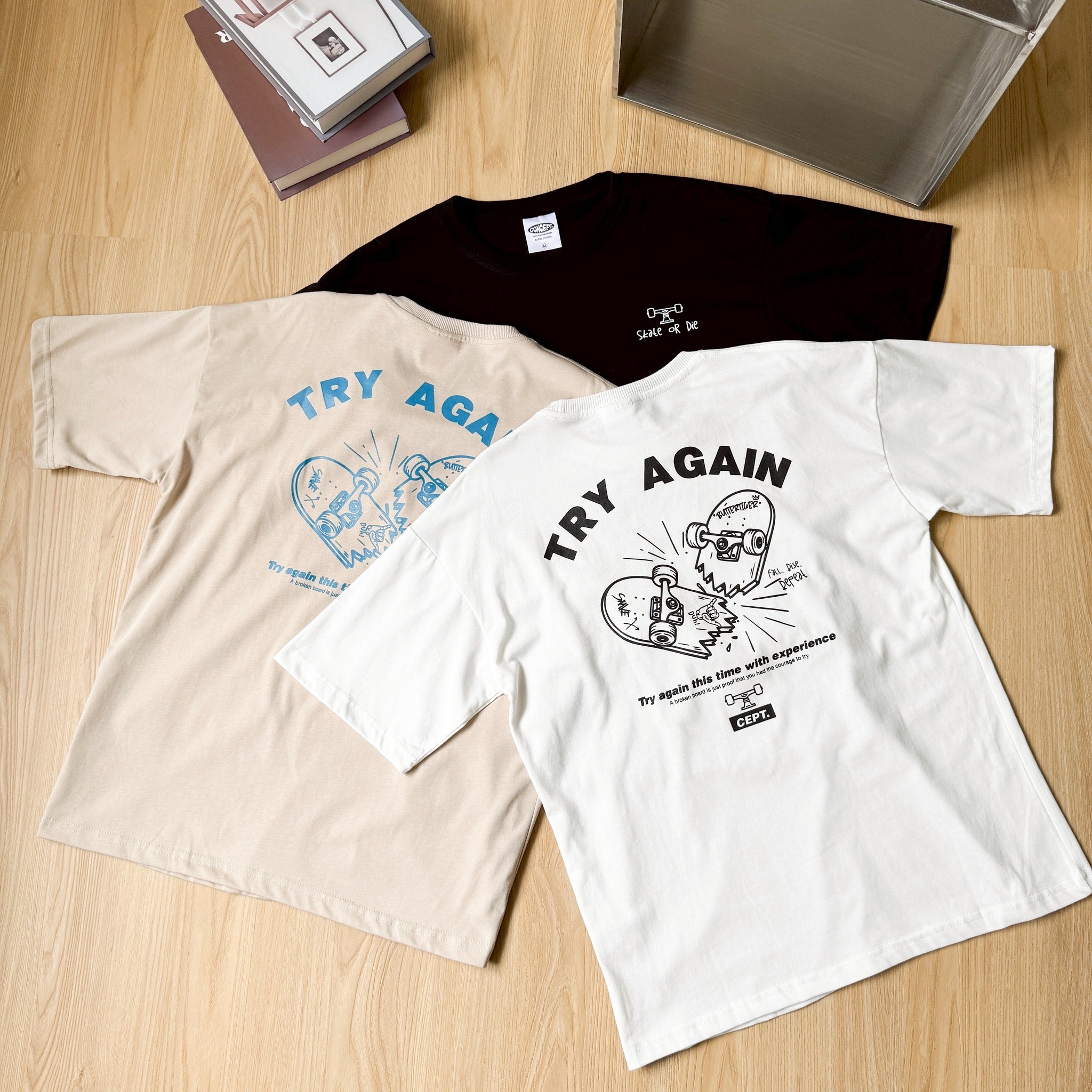 #C526 Try Again Tee