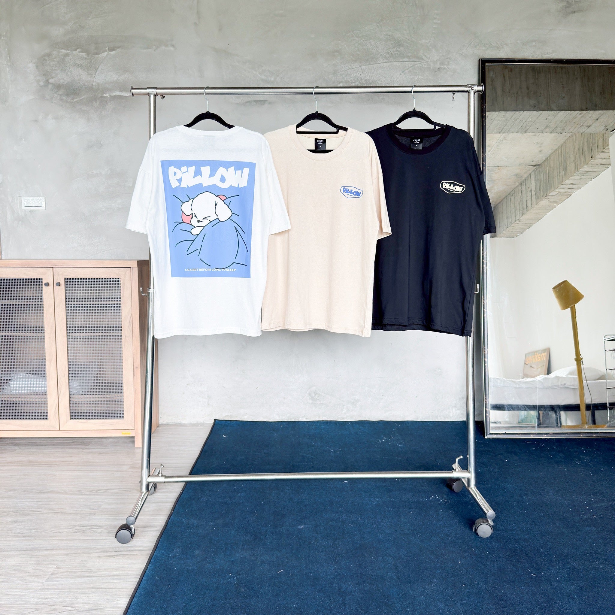 #C390 Pillow Puppy T-shirt