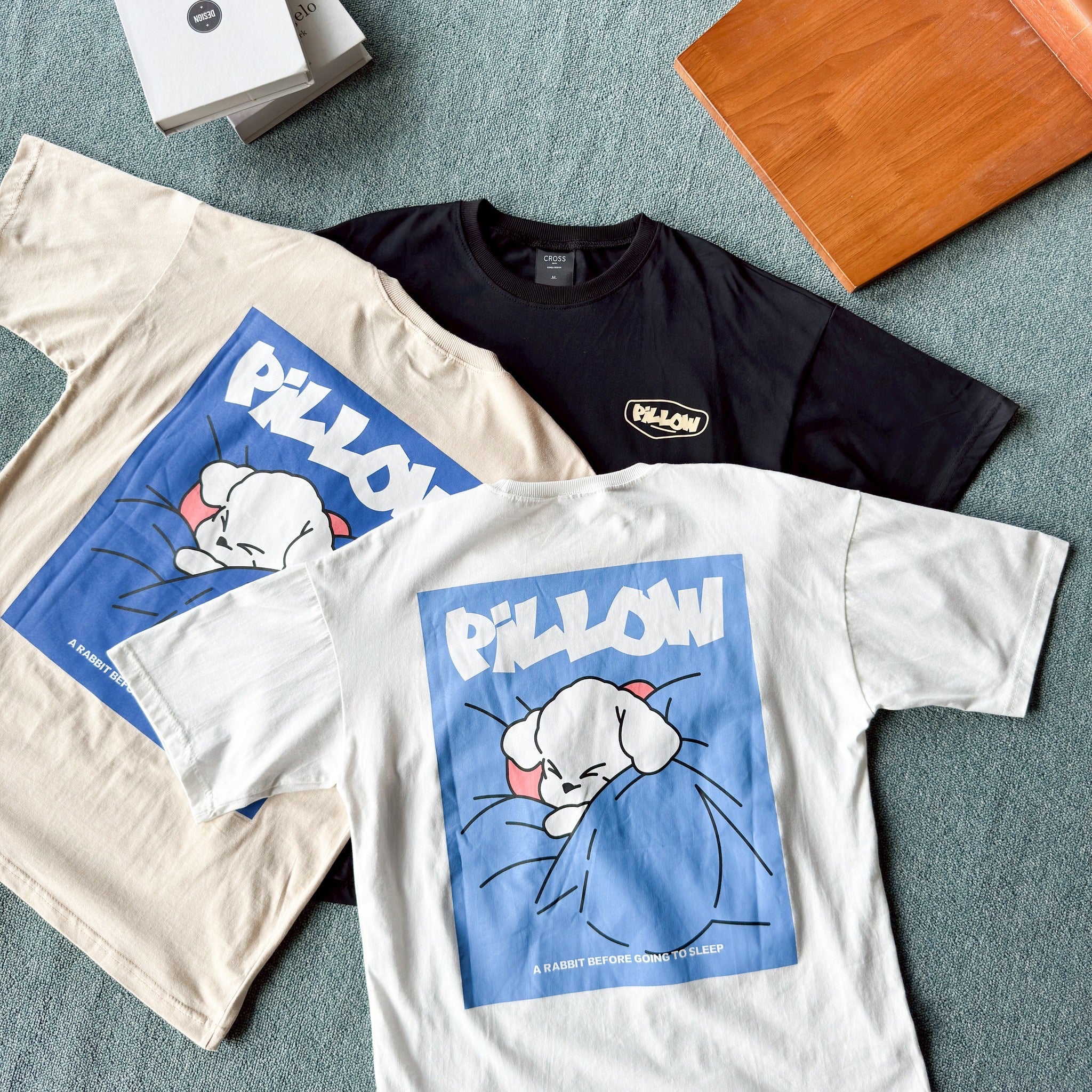 #C390 Pillow Puppy T-shirt
