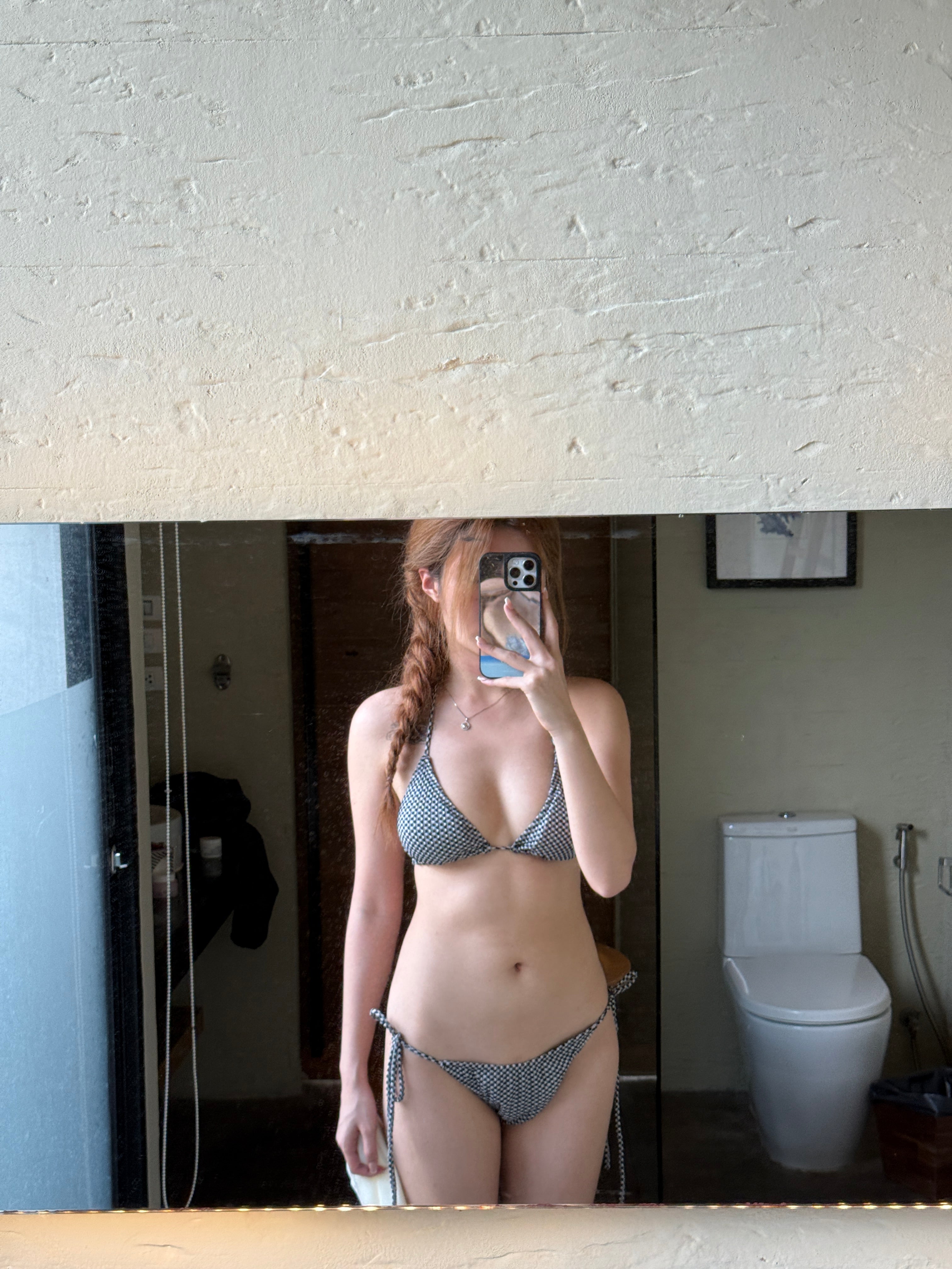 #THTK13 Check String Bikini