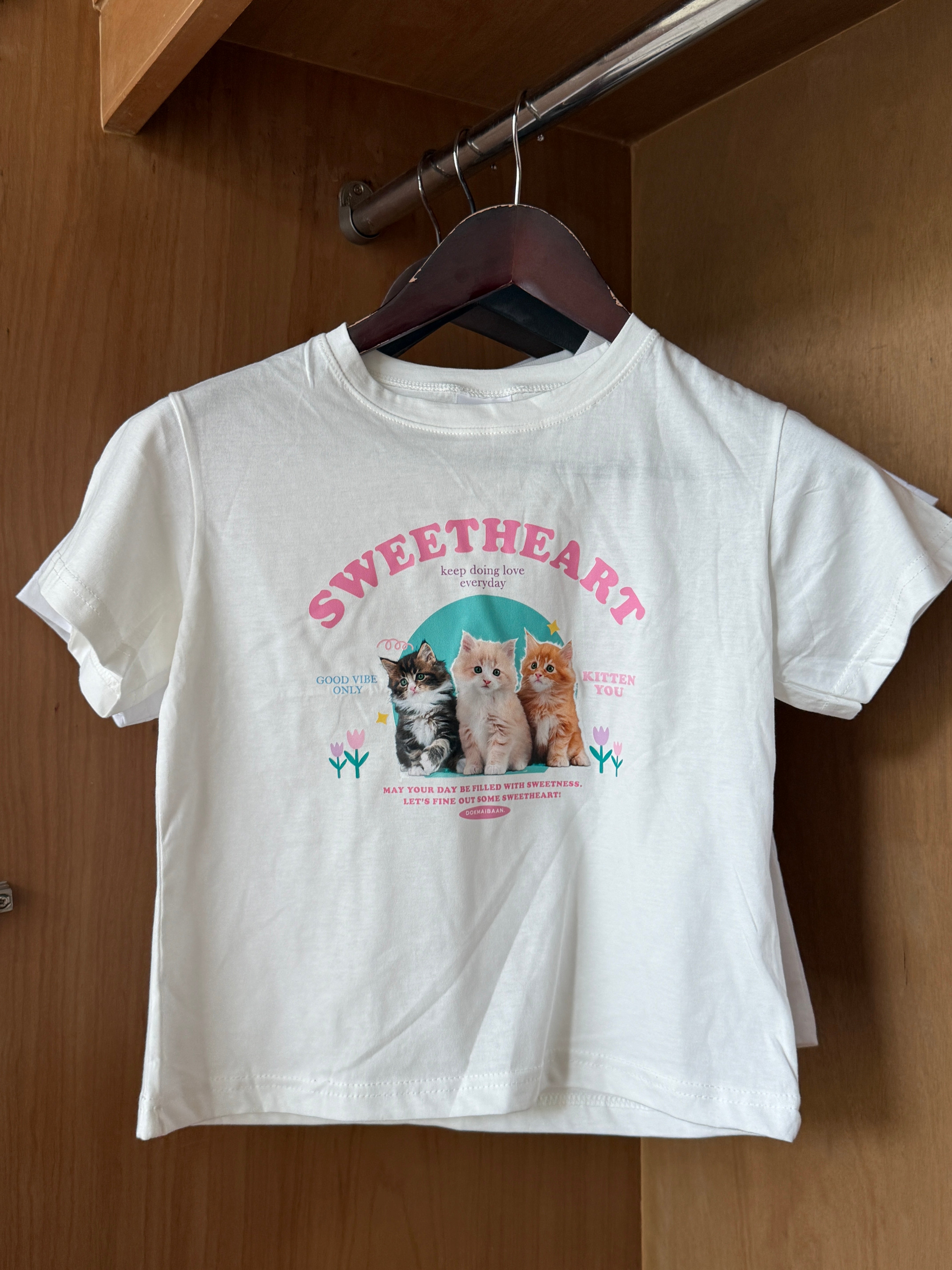#THDAISY07 Animal baby Crop