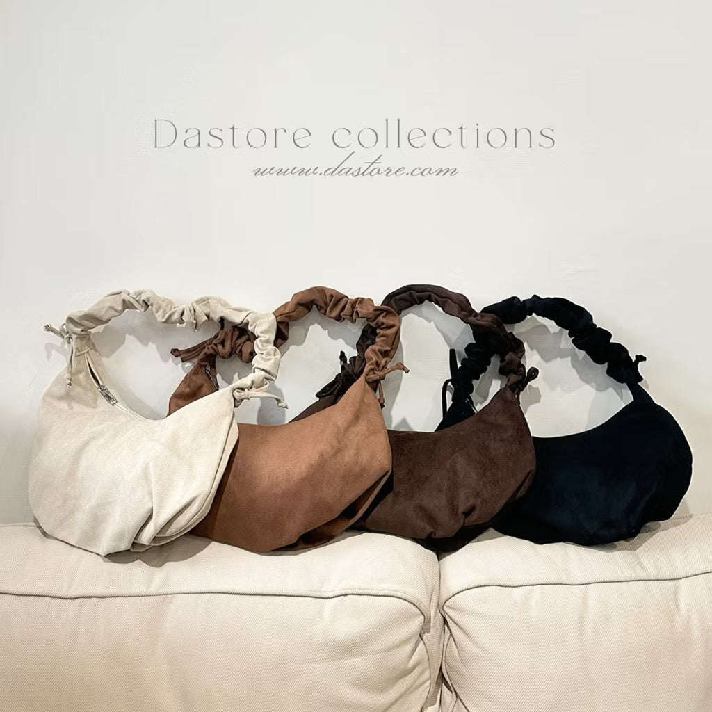 #IS208 Suede Dumpling Bag