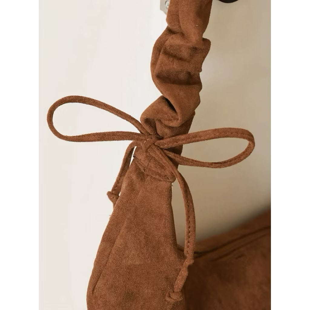 #IS208 Suede Dumpling Bag
