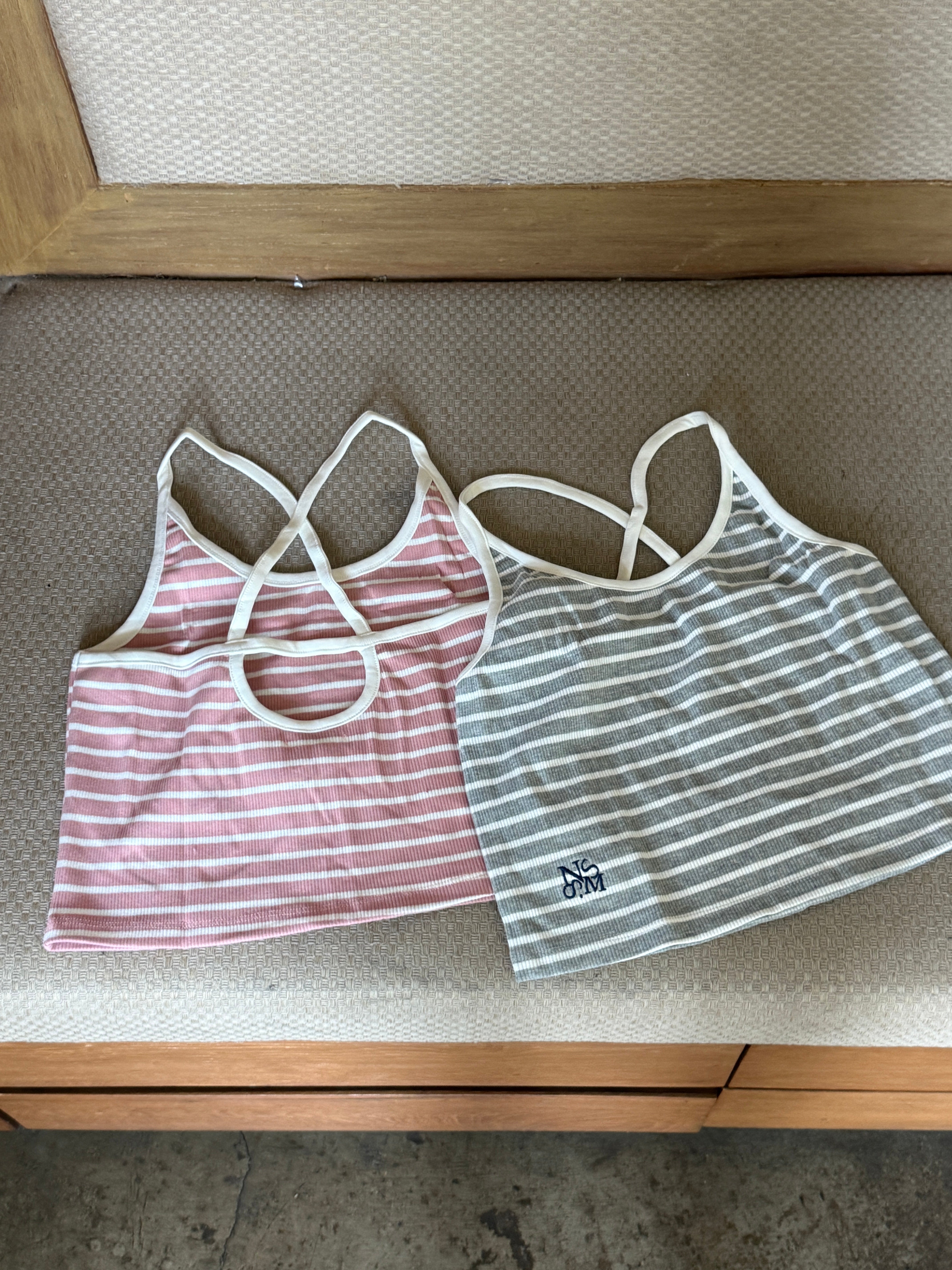 #THNSSM03 Stripe Basic Tank