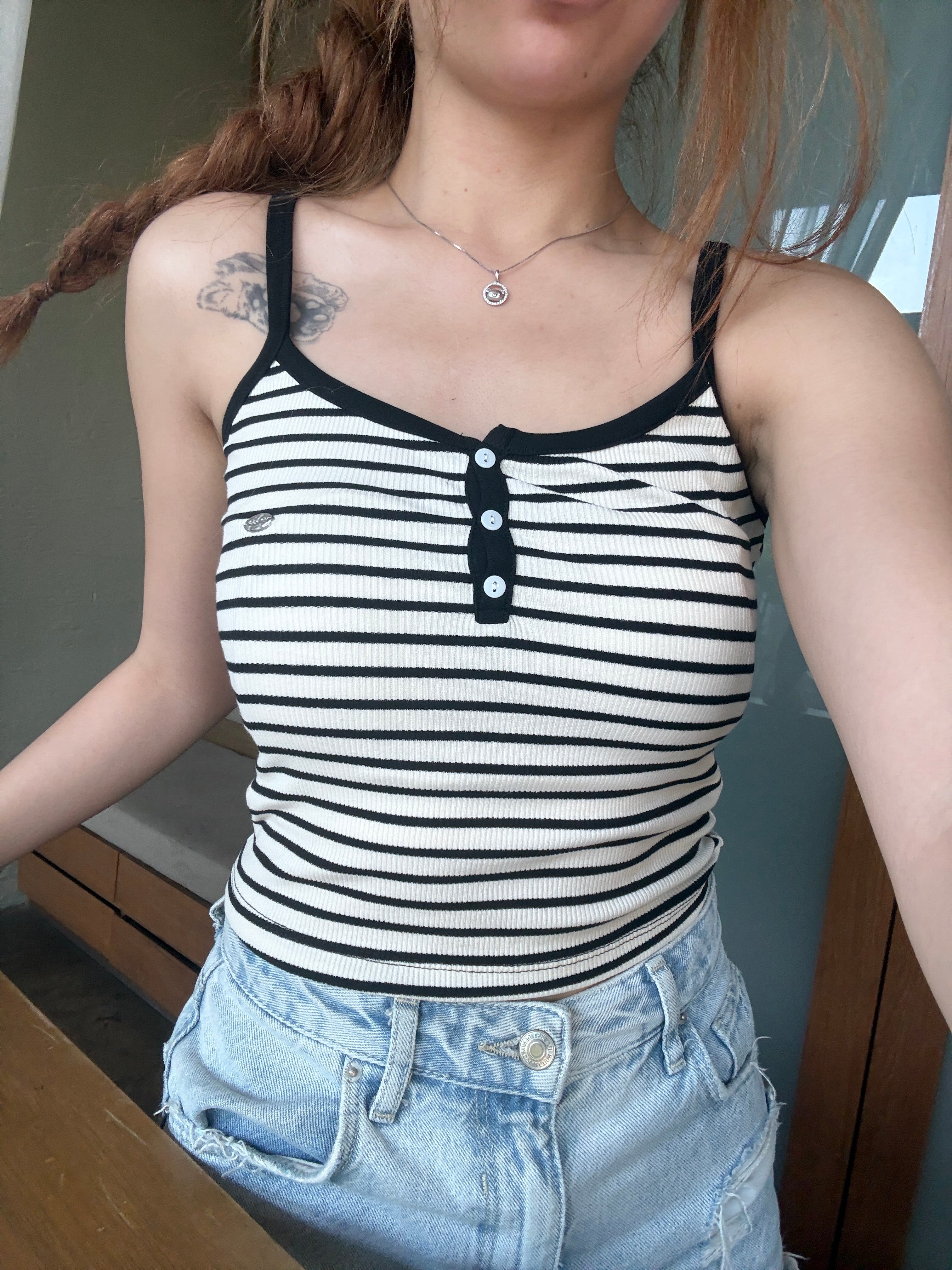 #THNSSM03 Stripe Basic Tank