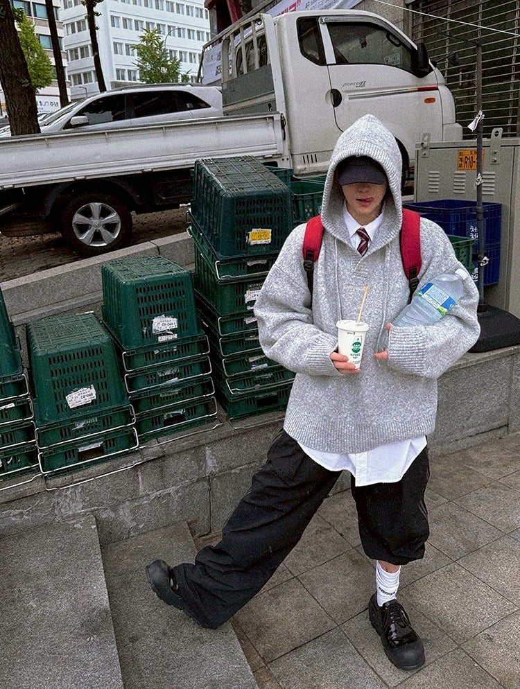 #C450 Boyfriend Hooded Sweater