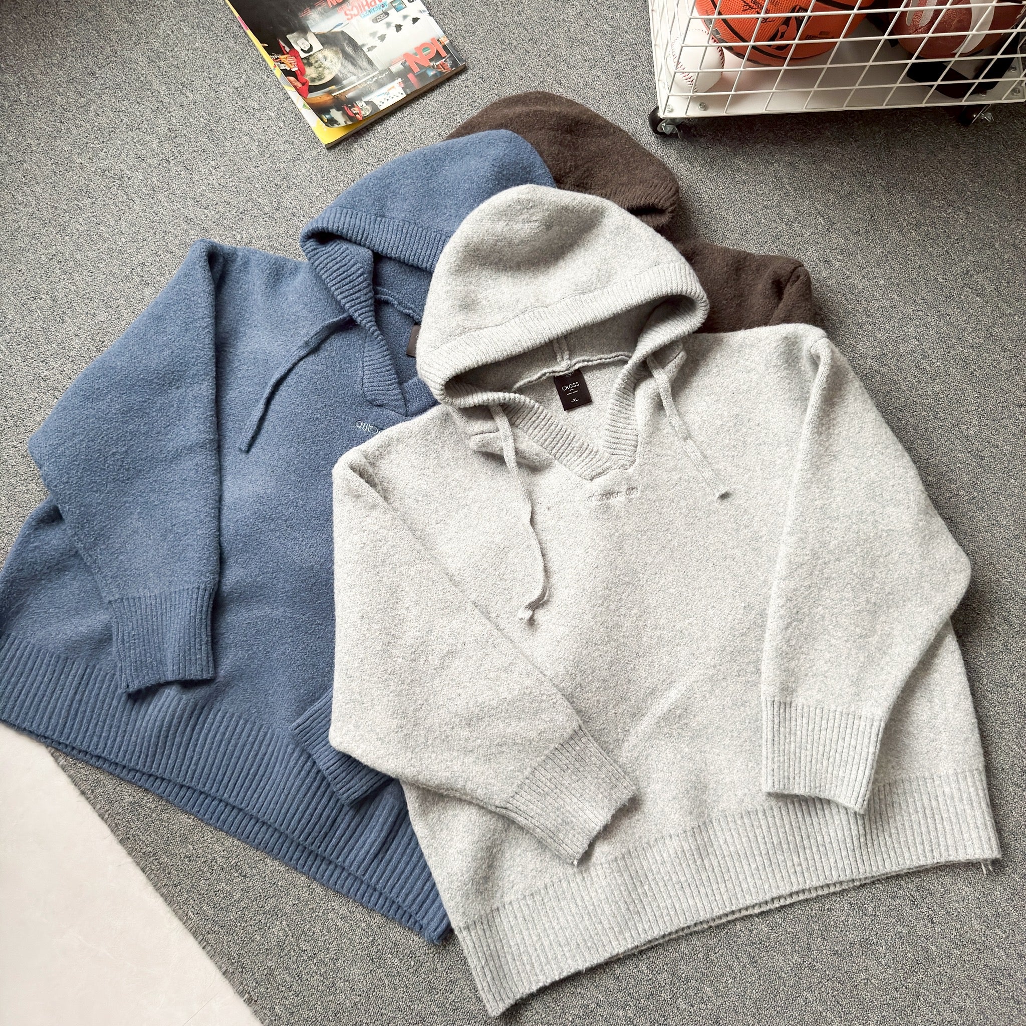 #C450 Boyfriend Hooded Sweater