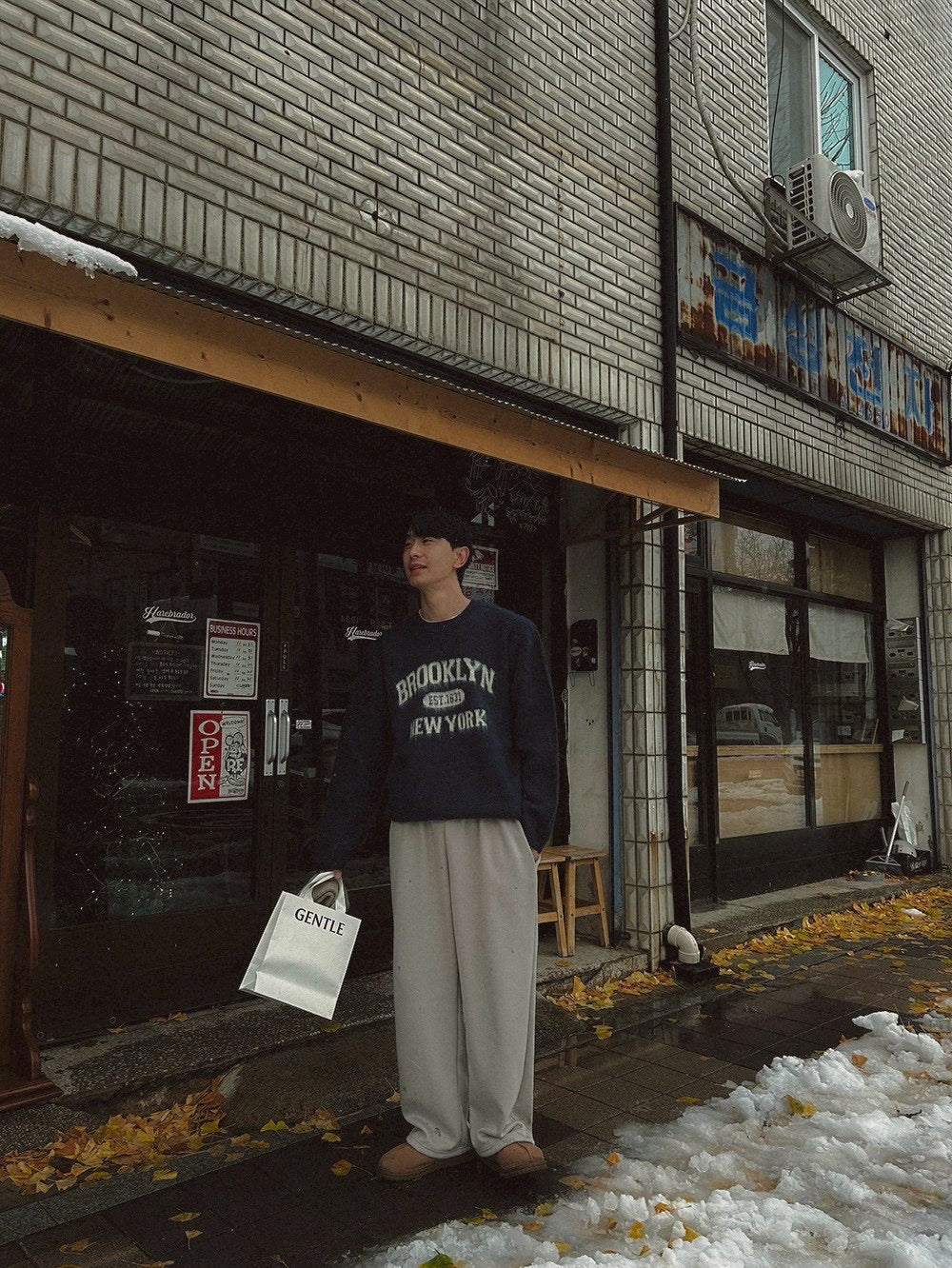 #C401 Brooklyn Mohair Sweater