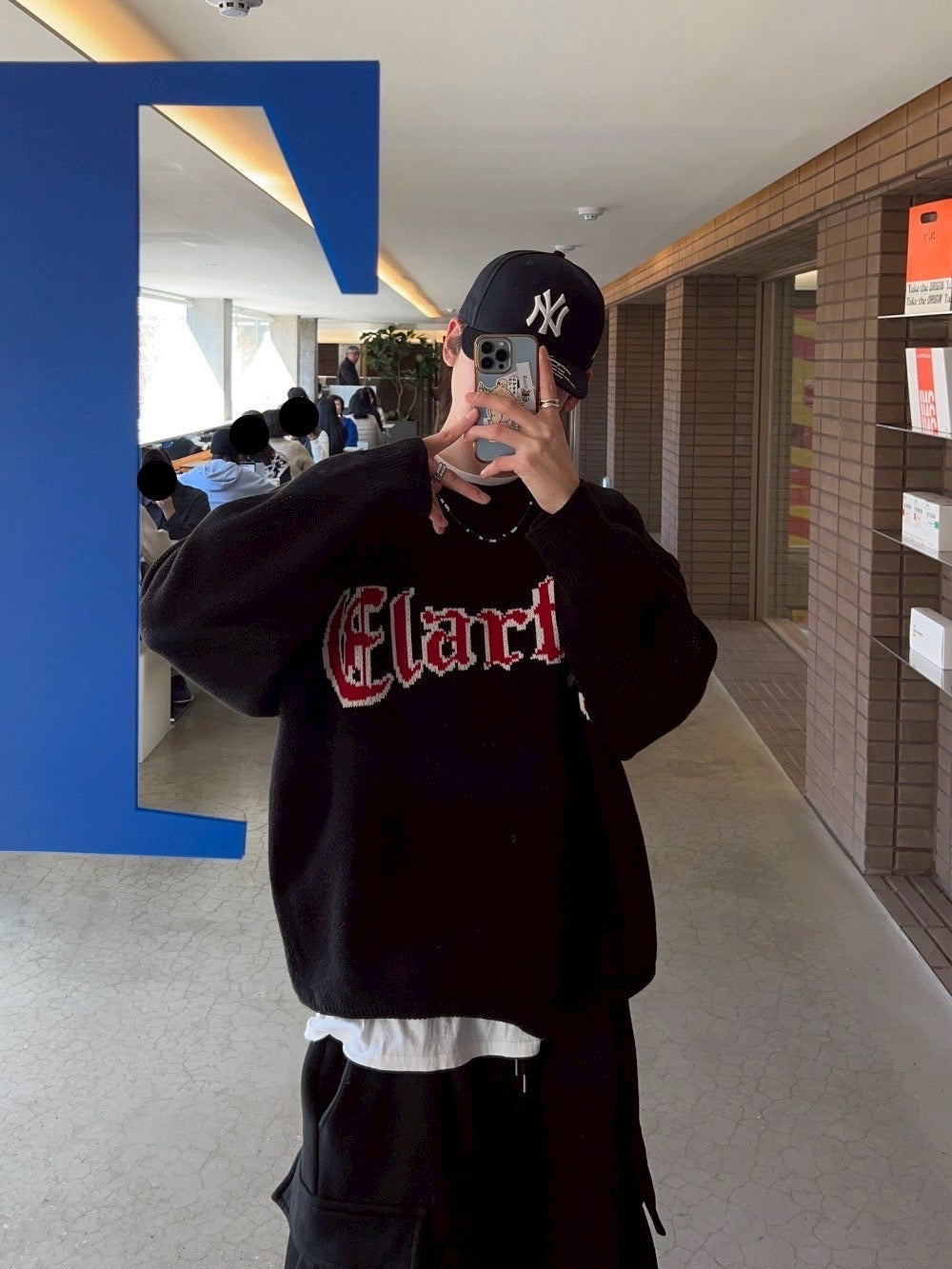 #C402 Winter Red Sweater