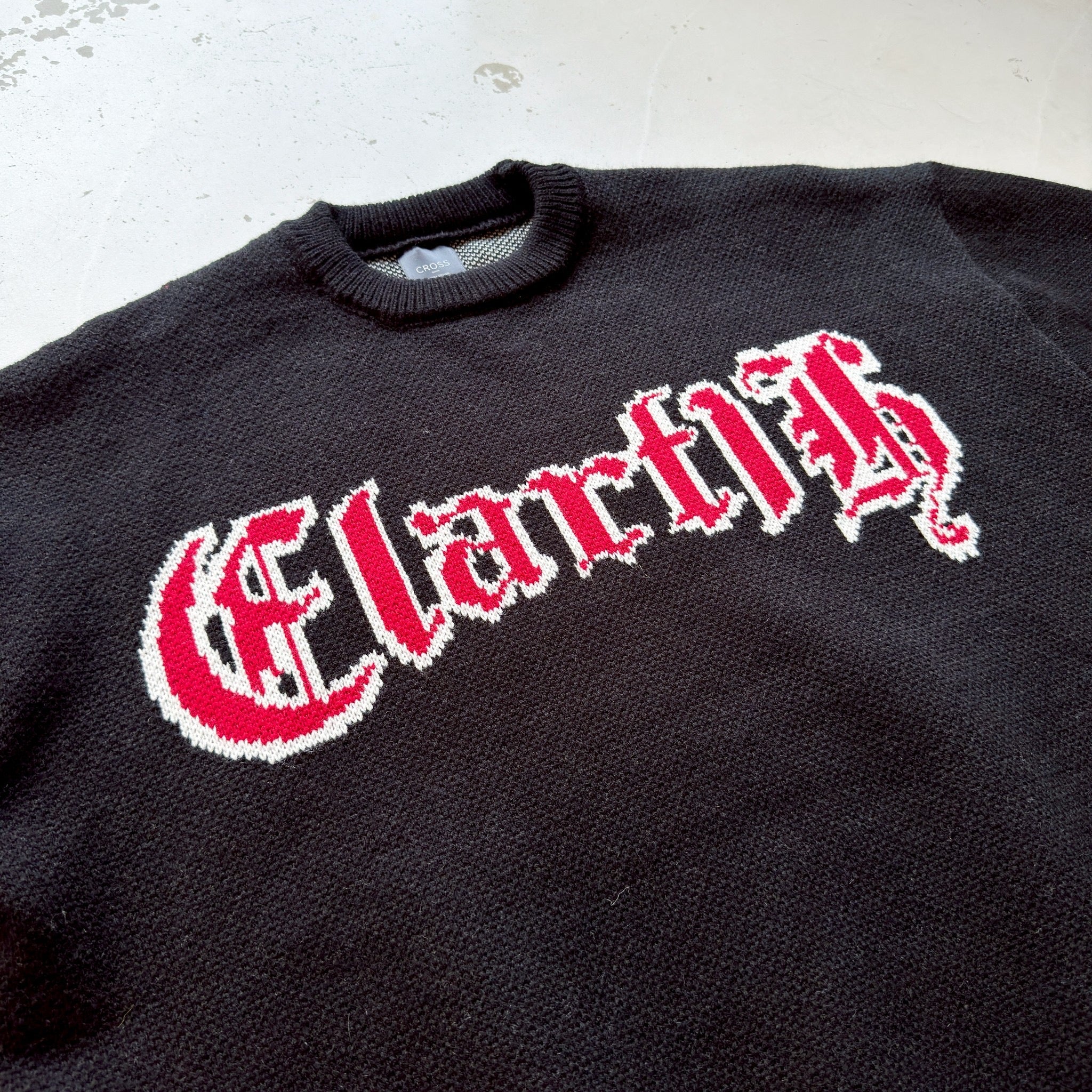 #C402 Winter Red Sweater