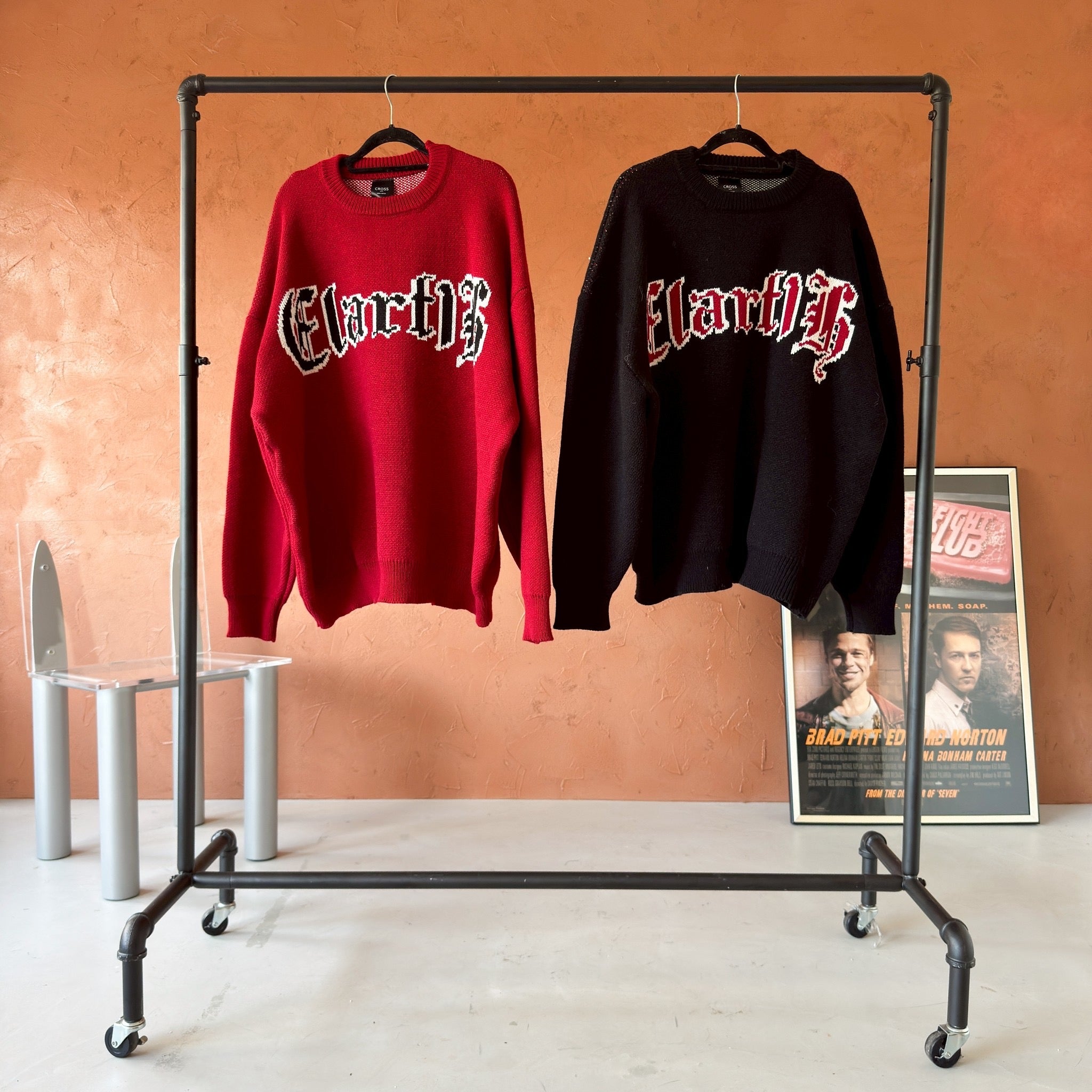 #C402 Winter Red Sweater