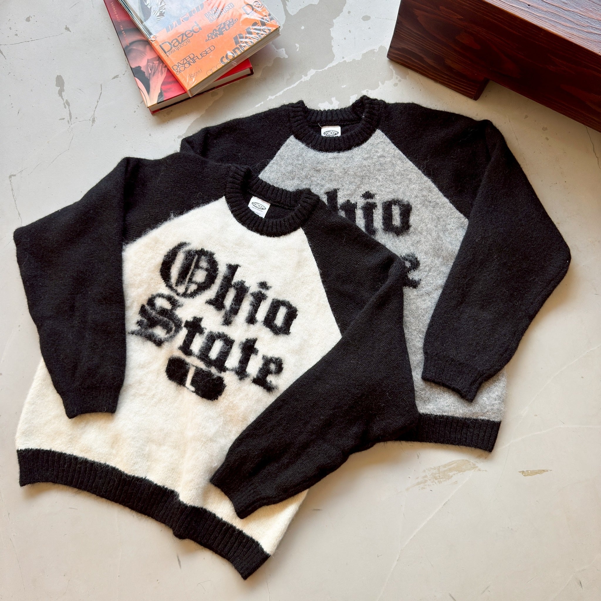 #C403 State Mohair Sweater