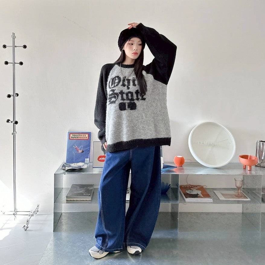 #C403 State Mohair Sweater