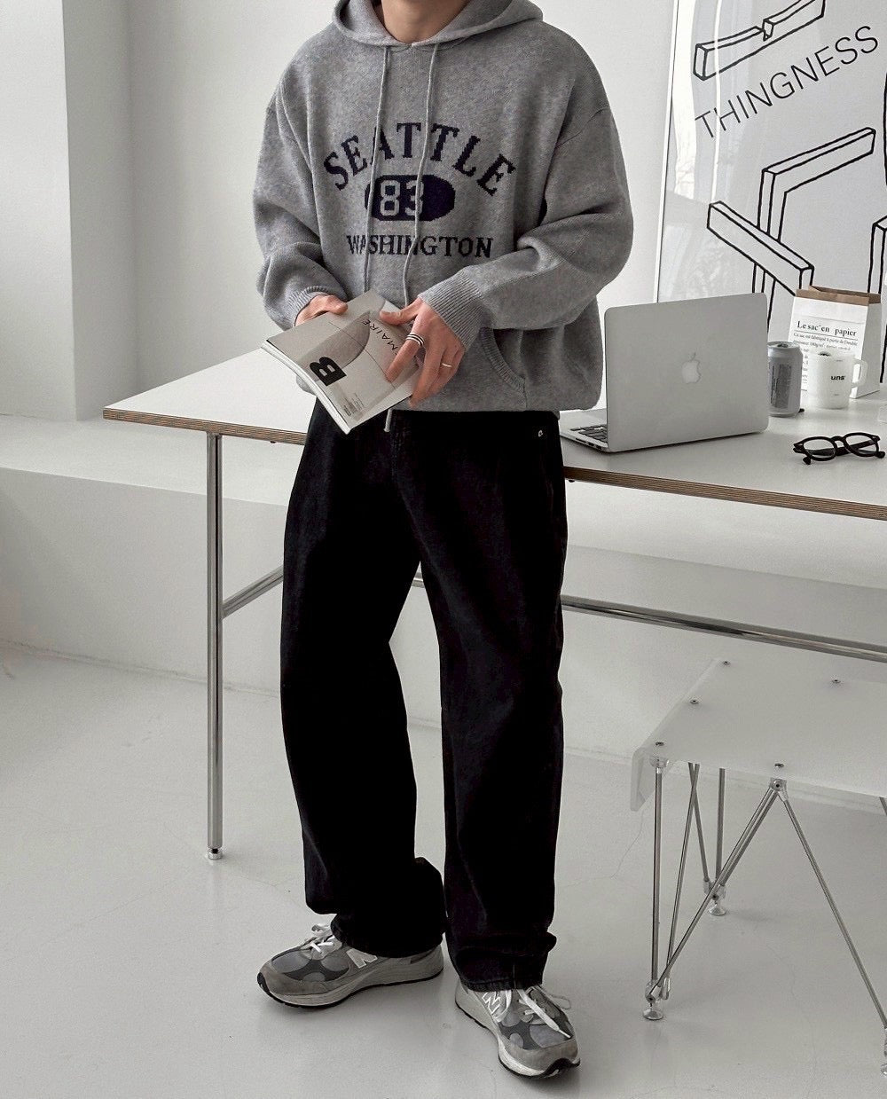 #C405 Seattle Hooded Sweater