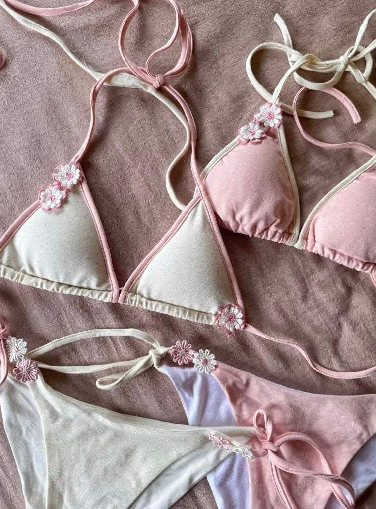 #VNMOLLY01 Cherry Blossom Cotton Bikini