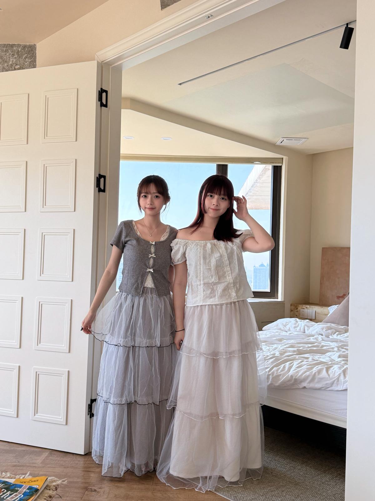 #WU02 Cupcake Long Skirt