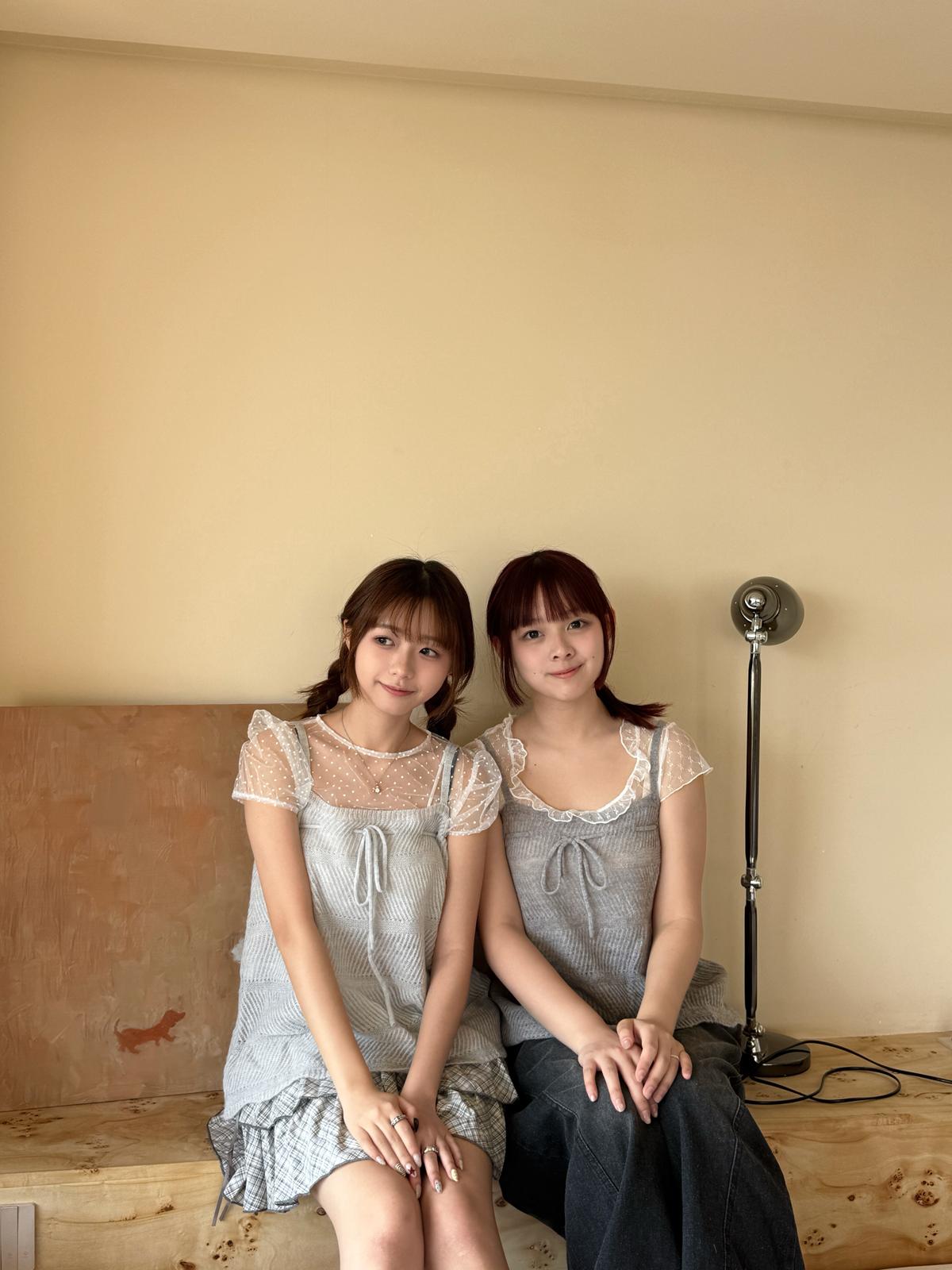 #LG05 Polka Dot Lace Inner Top