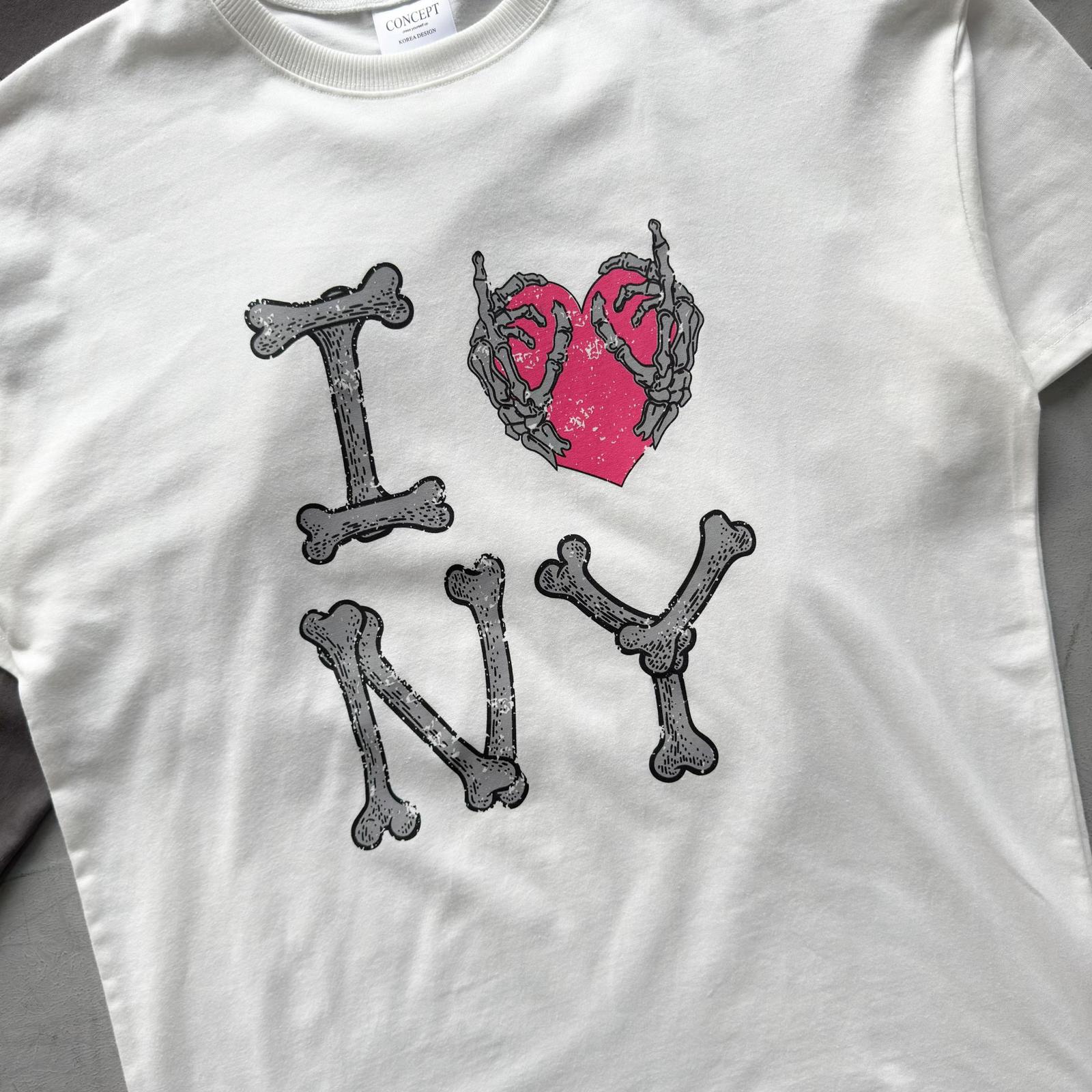 #C398 I Love NY T-shirt
