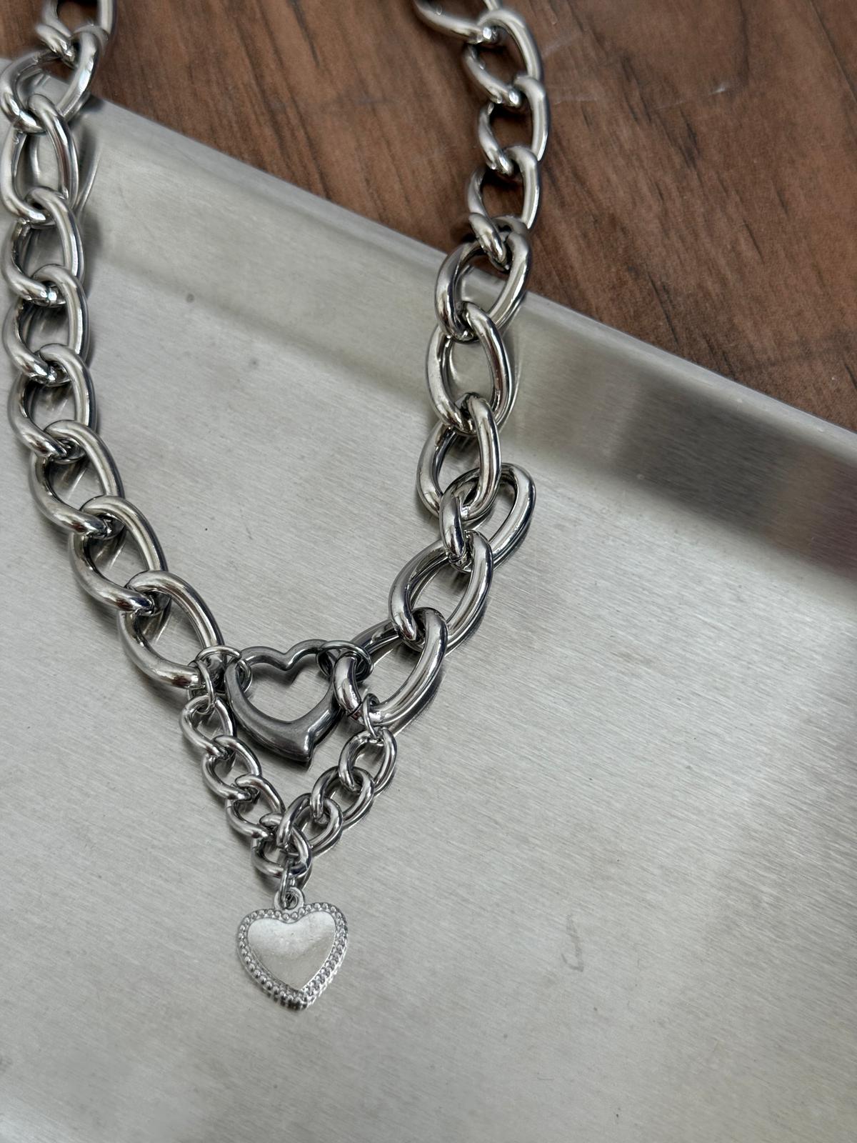#IS193 「送免運券」Metal Chain Necklace