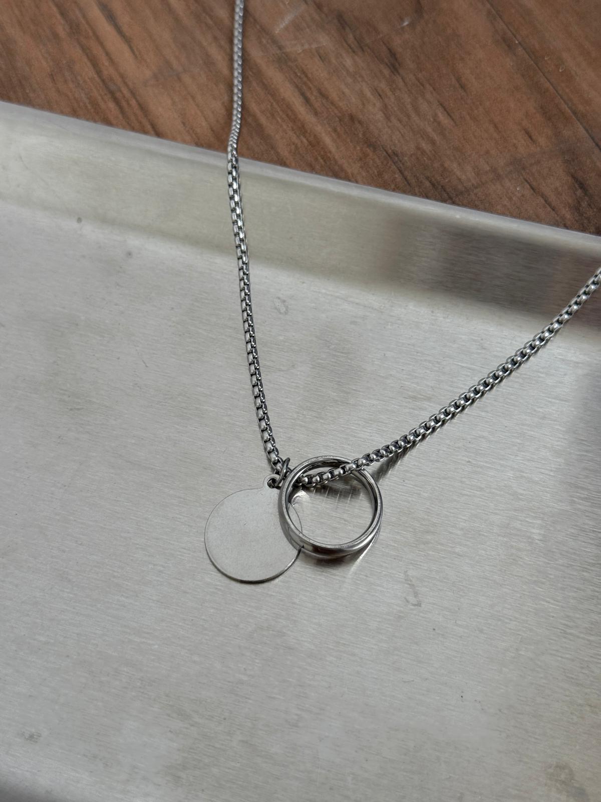 #IS193 「送免運券」Metal Chain Necklace