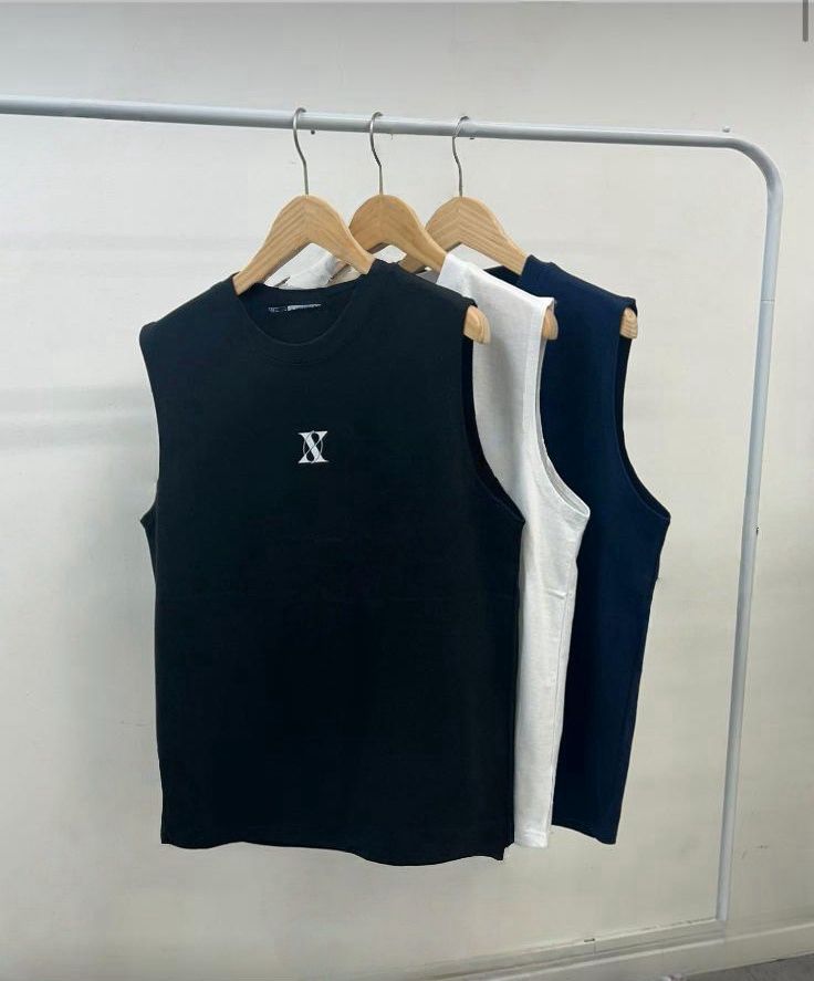 #KR05 Couple X Tank Top