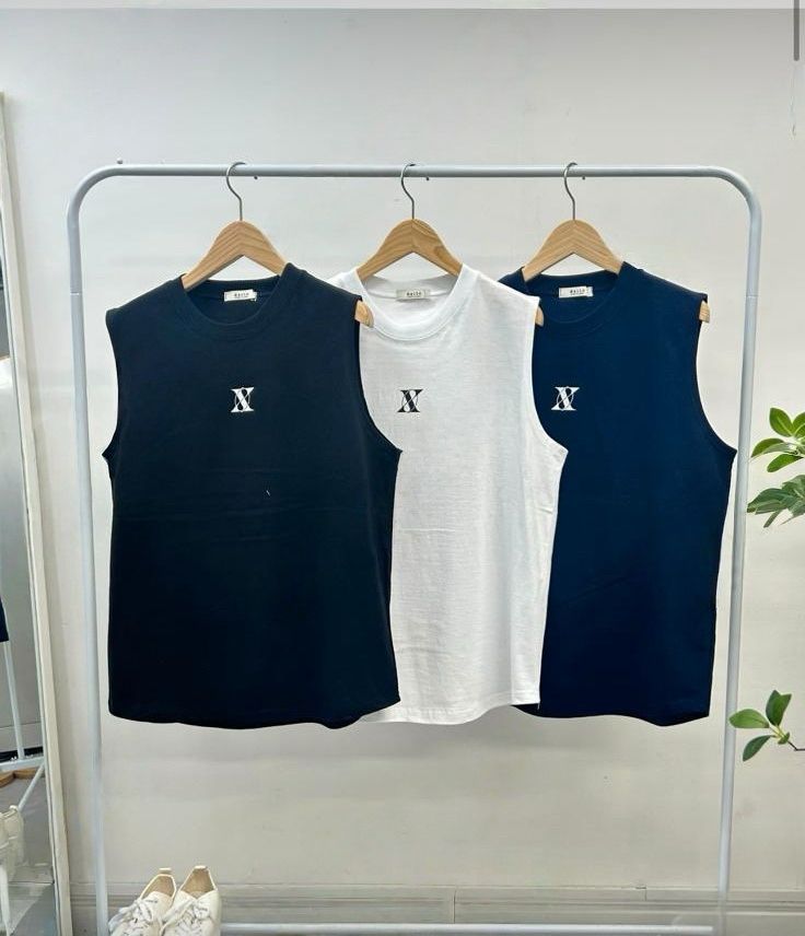 #KR05 Couple X Tank Top