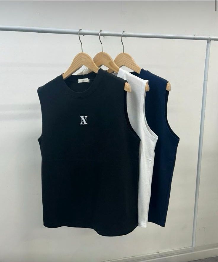 #KR05 Couple X Tank Top