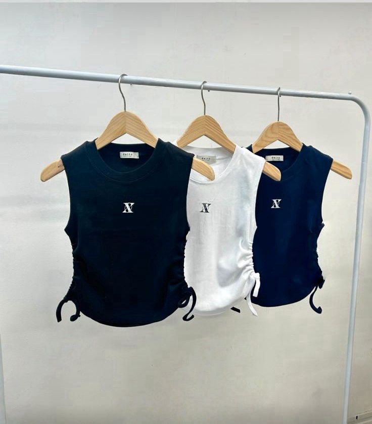 #KR05 Couple X Tank Top