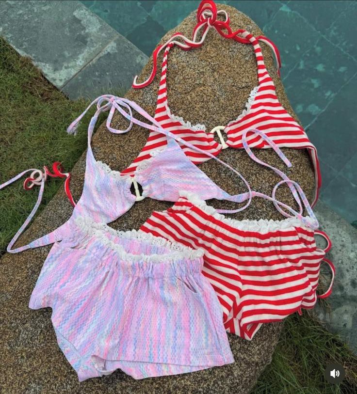#VNMOLLY03 Casual Lace Border Bikini