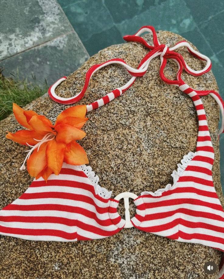#VNMOLLY03 Casual Lace Border Bikini