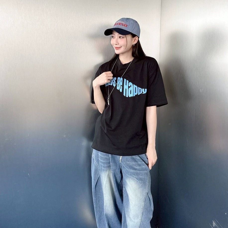 #C411 Always Be Happy SORONA T-Shirt